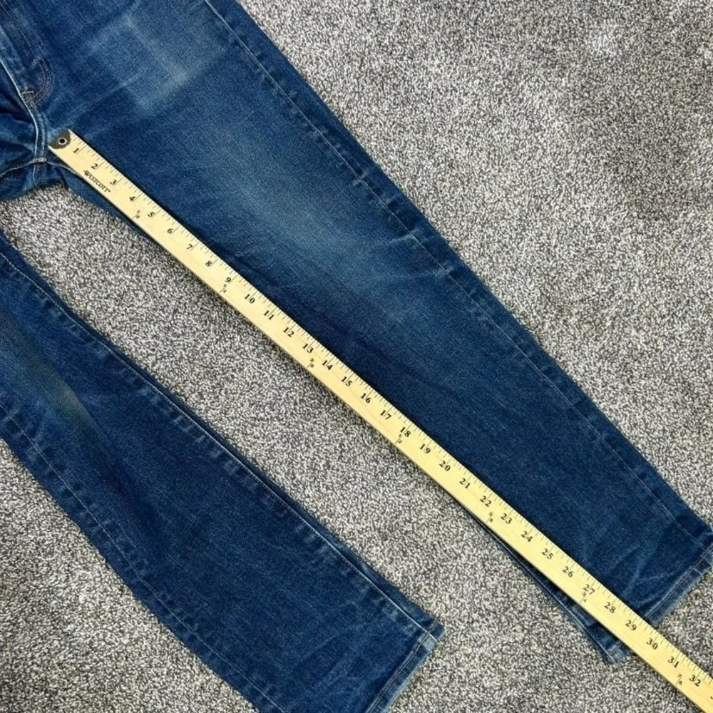 Uniqlo Red Line Kaihara‎ Selvedge Denim Jeans Mens 32x32 Slim Straight Fit Japan